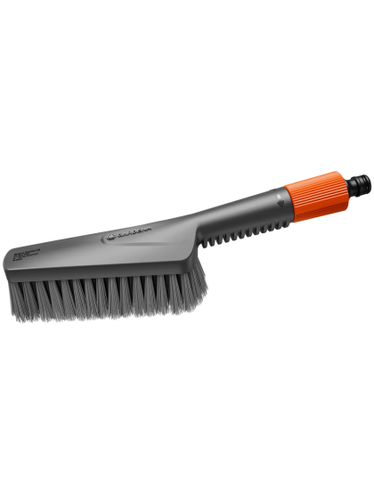 Щетка Gardena Cleansystem Hand Brush S мягкая, подключается к водопроводу, для небольших поверхностей