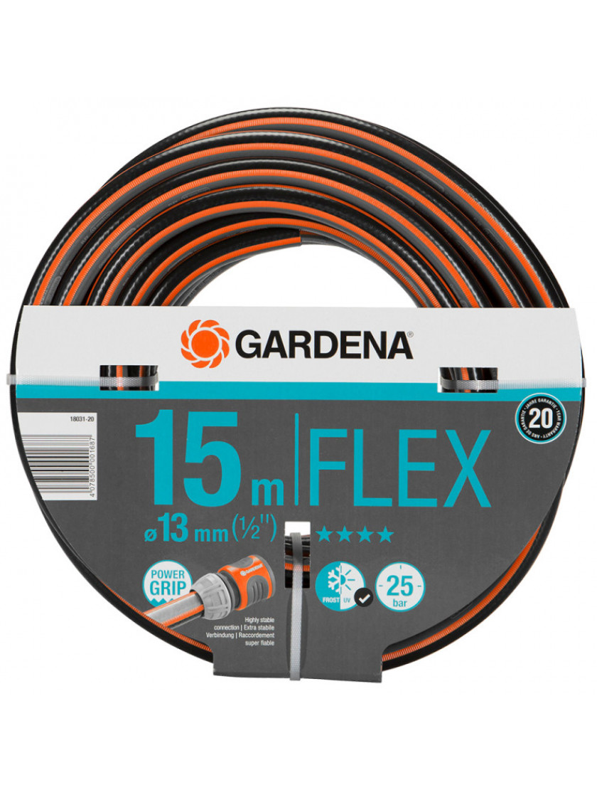 Садовый поливочный шланг Gardena FLEX 13 мм (1/2") 15 м