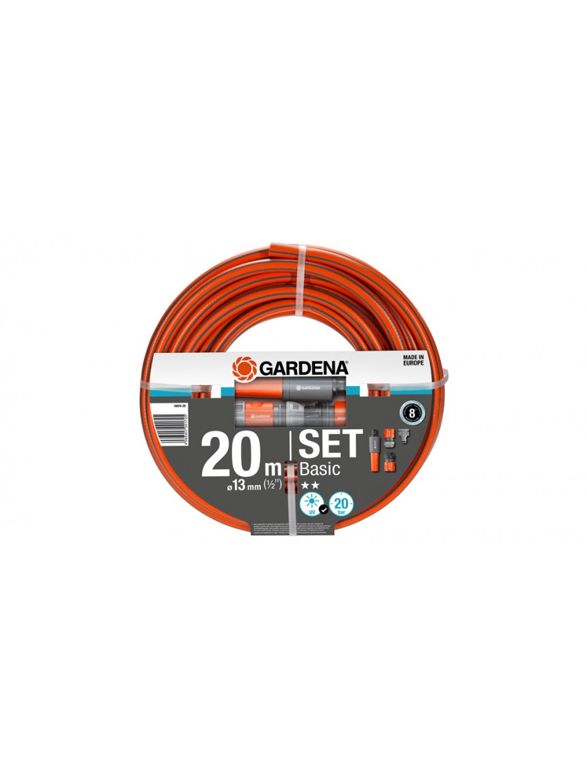 Базовый набор шлангов Gardena 13 мм (1/2 дюйма), 20 м