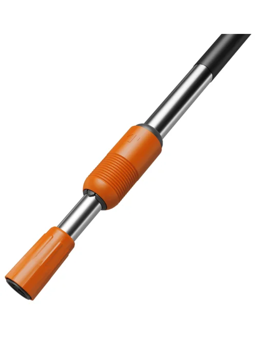 Телескопическая ручка Gardena Cleansystem M-XL, подключаемая к водопроводу, для труднодоступных мест.