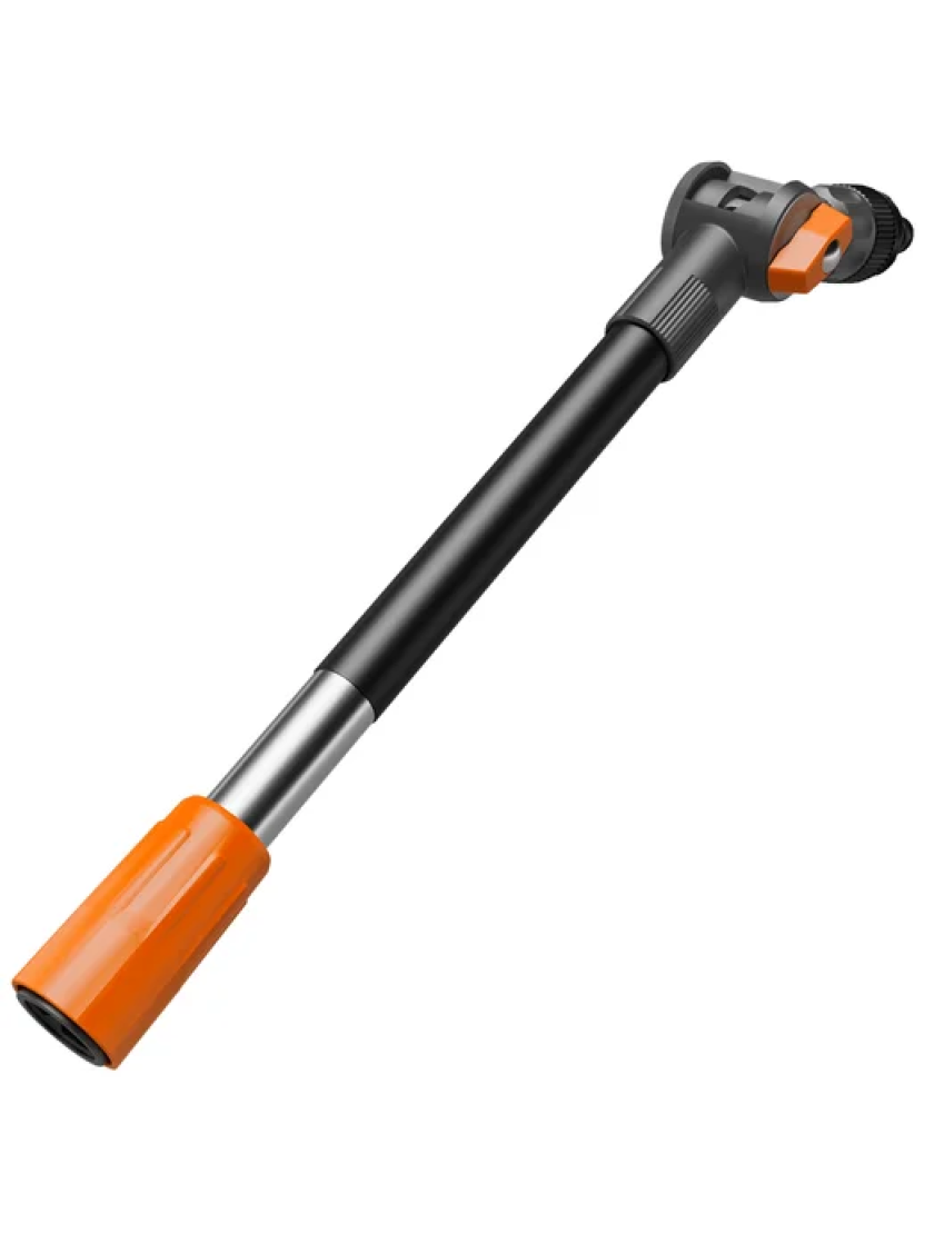 Ручка Gardena Cleansystem Handle Flex с возможностью подключения к водопроводу предназначена для очистки труднодоступных мест