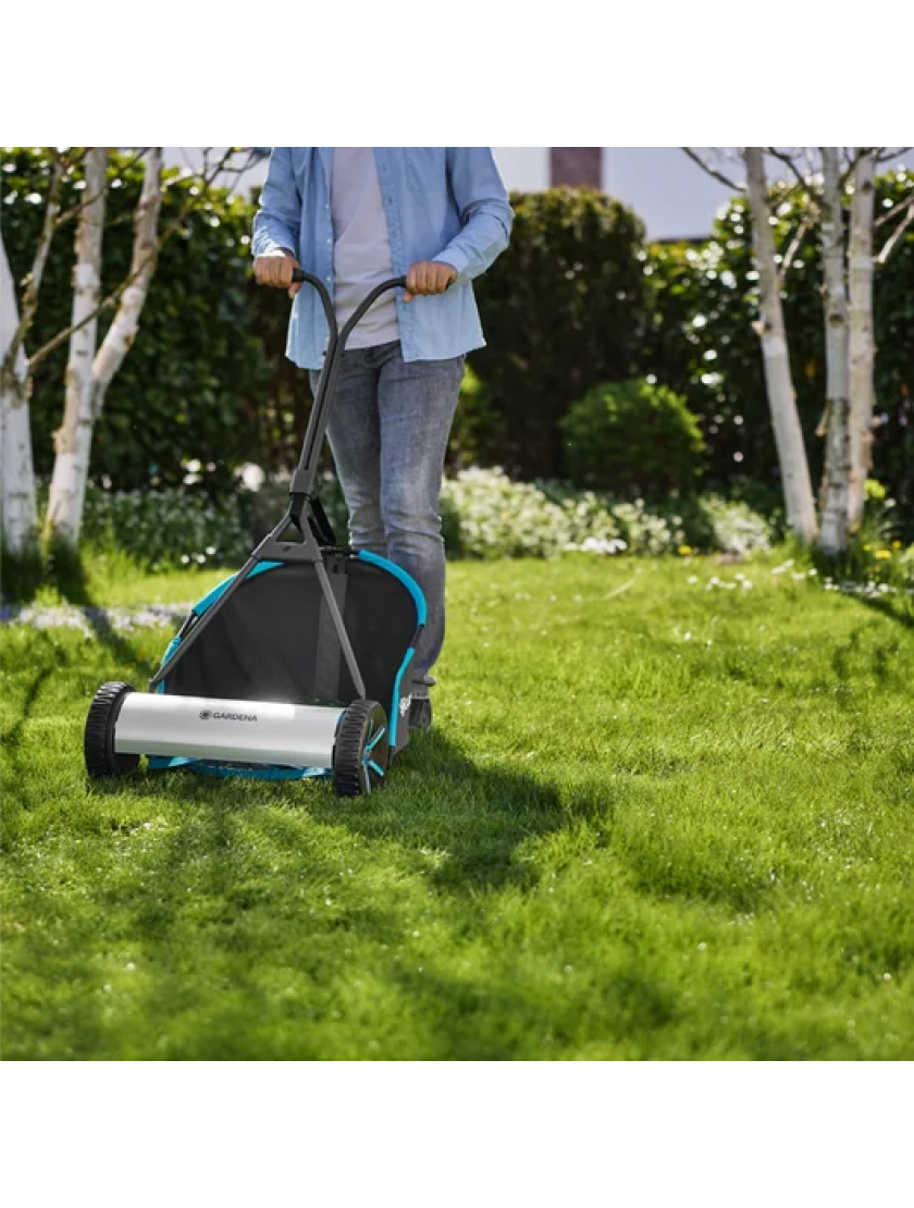 Газонокосилка барабанная механическая Gardena Plus 400
